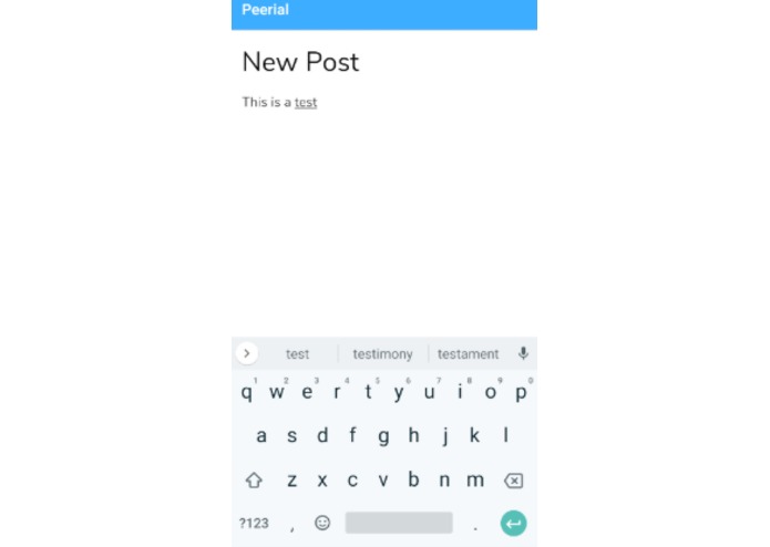 Peerial (SigmaHacks) – screenshot 4