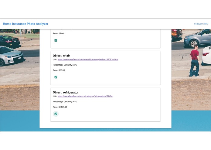 Home Insurance Photo Analyzer – screenshot 2