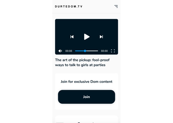 durtedom.tv – screenshot 1