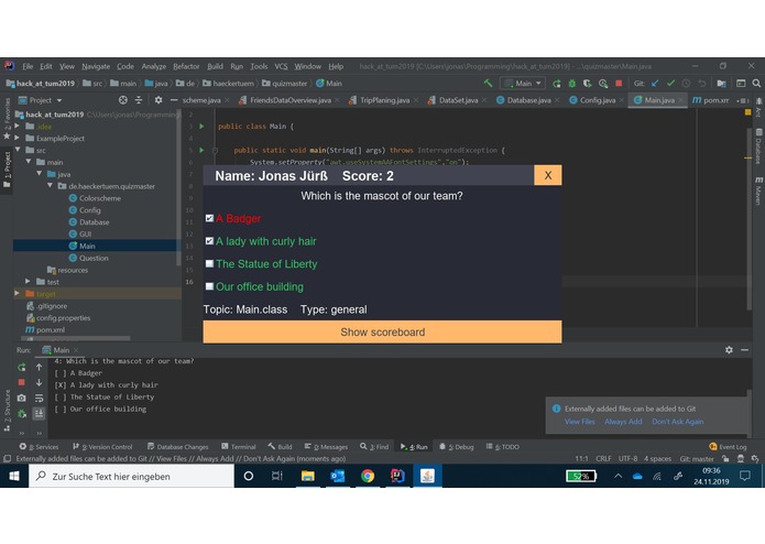 quizard – screenshot 2