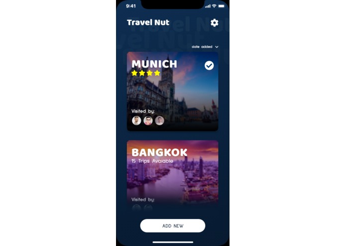 TravelNut – screenshot 2