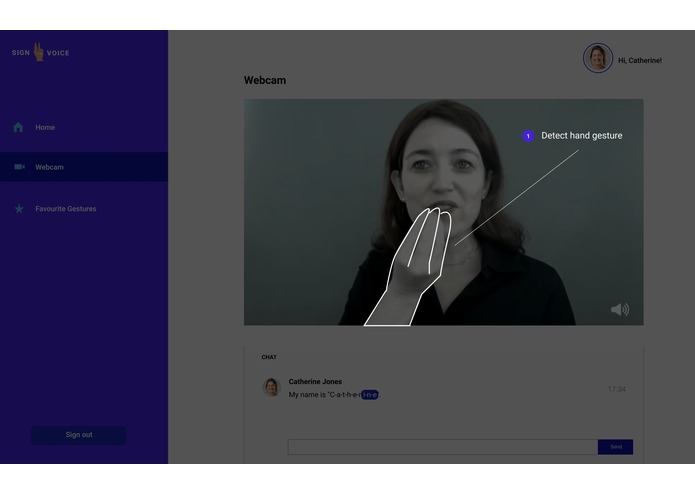 Sign2Voice – screenshot 5