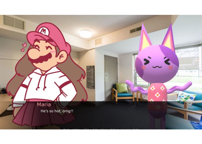 Waluigi Dating Simulator 3: WAH Takes On WESTERN – screenshot 1