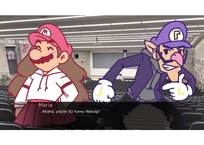Waluigi Dating Simulator 3: WAH Takes On WESTERN – screenshot 2