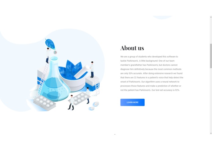 Parkinsons.AI – screenshot 2