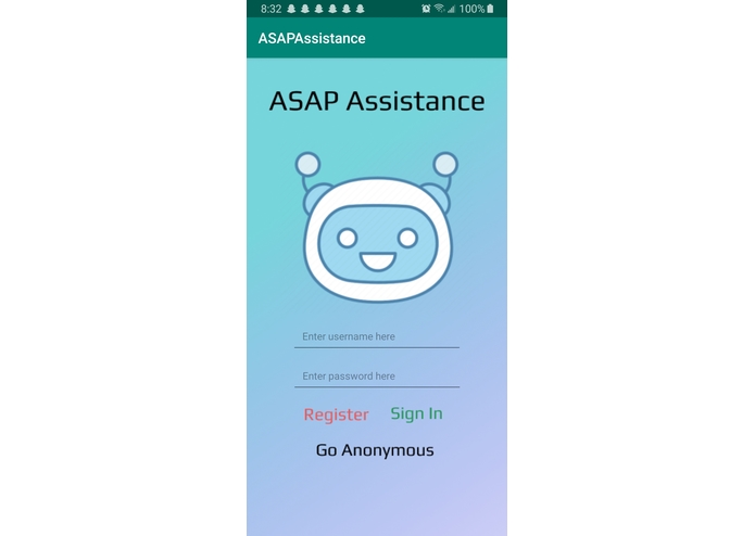 ASAP Assistance – screenshot 1