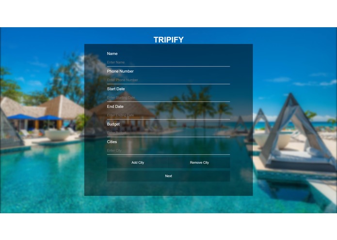 Tripify – screenshot 1