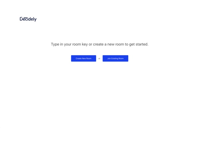 Decidely (decidely.co) – screenshot 2