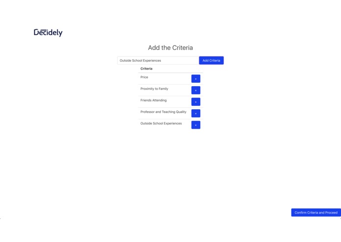 Decidely (decidely.co) – screenshot 5