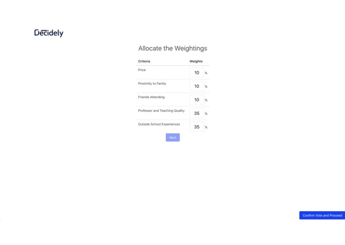 Decidely (decidely.co) – screenshot 6