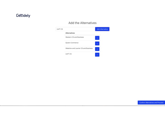 Decidely (decidely.co) – screenshot 4