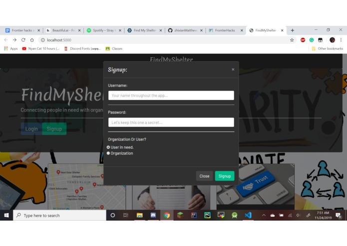 Find My Shelter – screenshot 3
