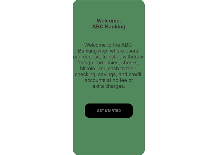 ABC Banking App – screenshot 1