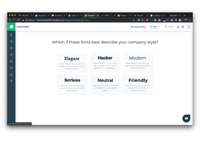 Freshdesk Portal Builder – screenshot 2