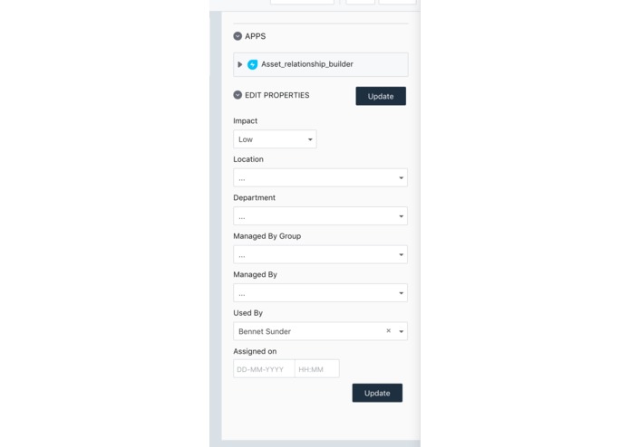 Asset Relationship Builder – screenshot 1
