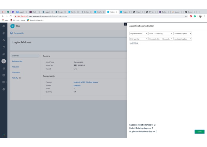 Asset Relationship Builder – screenshot 4