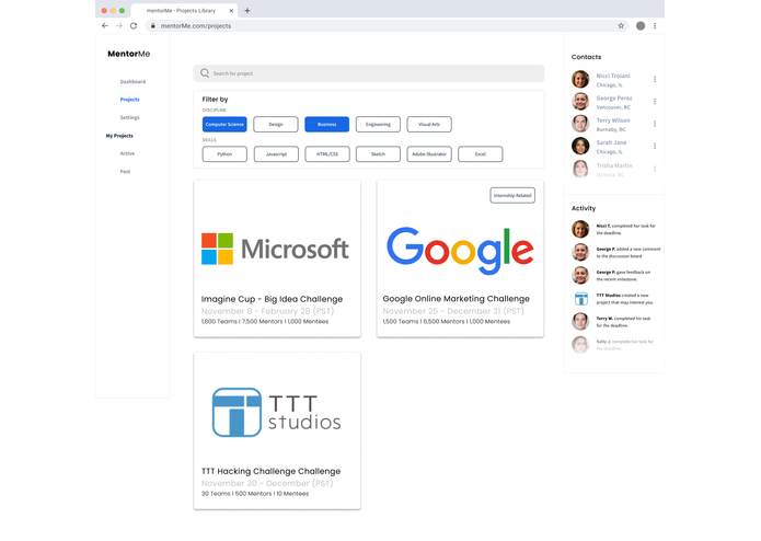 MentorMe – screenshot 3