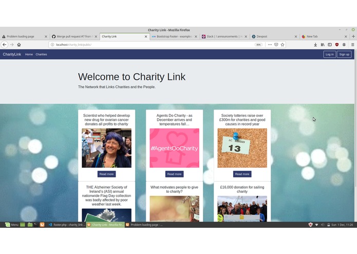 Charity Link – screenshot 1