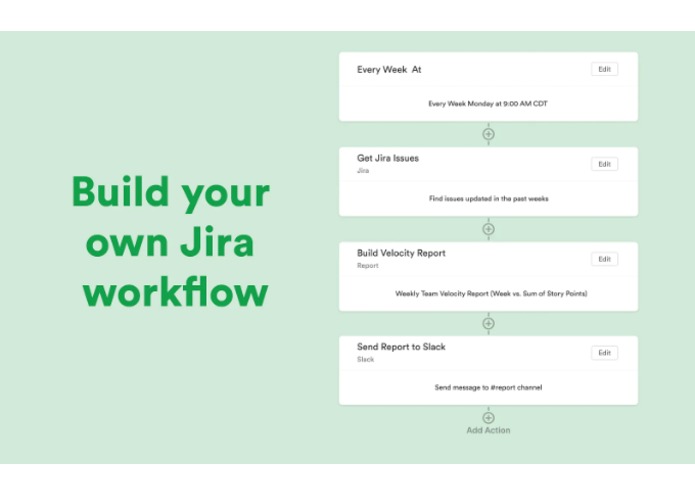 Jiraslackintegration – screenshot 1