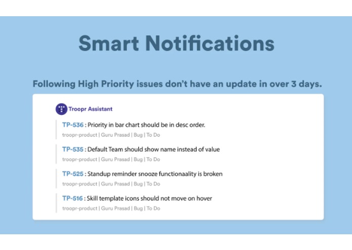 Jiraslackintegration – screenshot 3