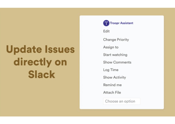 Jiraslackintegration – screenshot 4