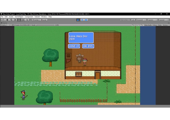 Local Hack Day RPG – screenshot 1