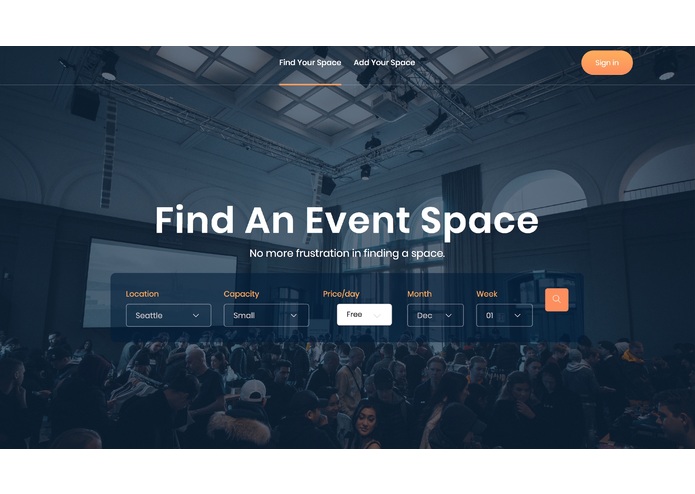 SpaceFinder – screenshot 1