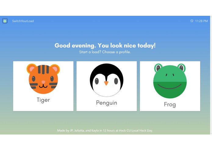SwitchYourLoad – screenshot 1