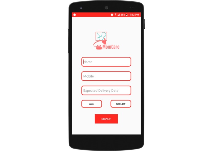 MomCare – screenshot 2
