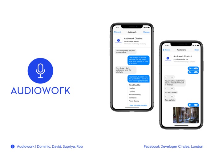 Audiowork - Team 8 – screenshot 1