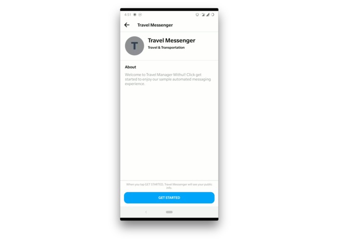 Travel Messenger (Team 10) – screenshot 2