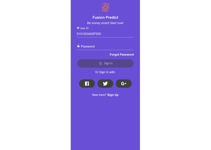 Fusion Predict – screenshot 2