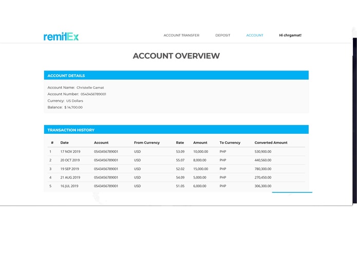 RemitEx – screenshot 4