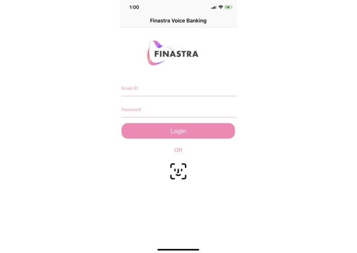 FINVA: FINastra Voice Assistance platform – screenshot 1
