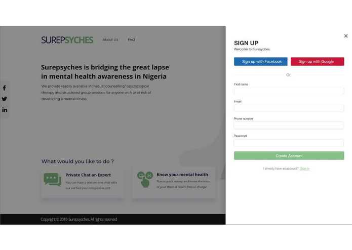 naijahacks-surepsyche – screenshot 1