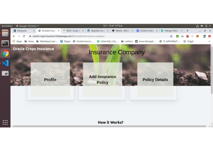 Oracle Crops Insurance – screenshot 6