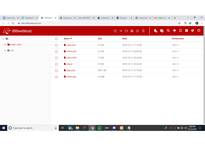 Website Fishing Hack Simmulation  – screenshot 2