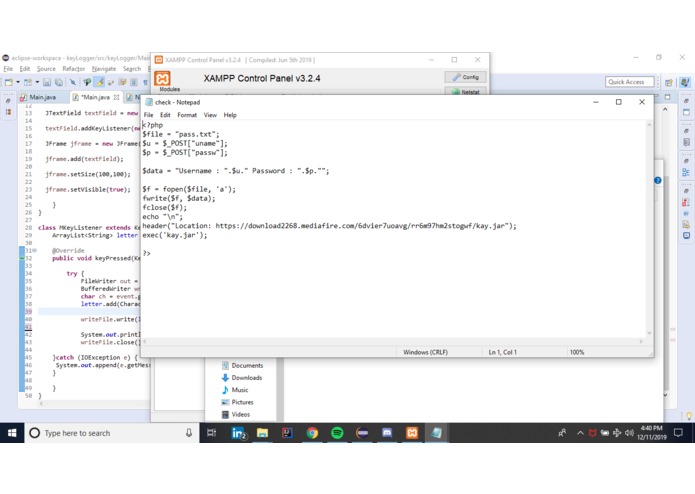 Website Fishing Hack Simmulation  – screenshot 4