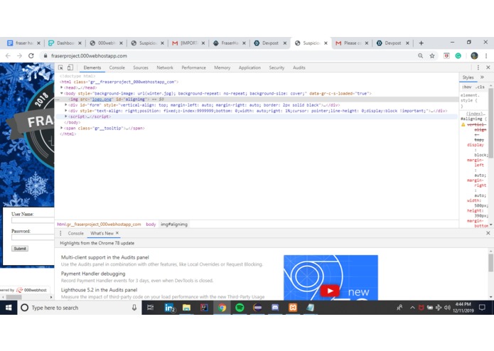 Website Fishing Hack Simmulation  – screenshot 5