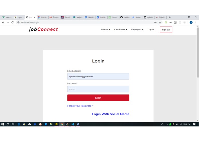 jobConnect – screenshot 7