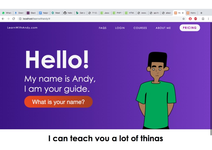 Learn With Andy – screenshot 1