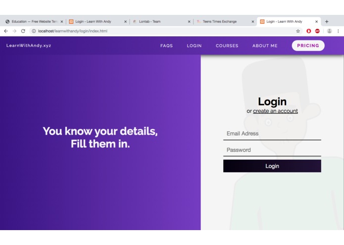 Learn With Andy – screenshot 2