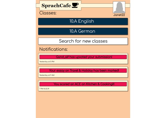 SprachCafe – screenshot 1