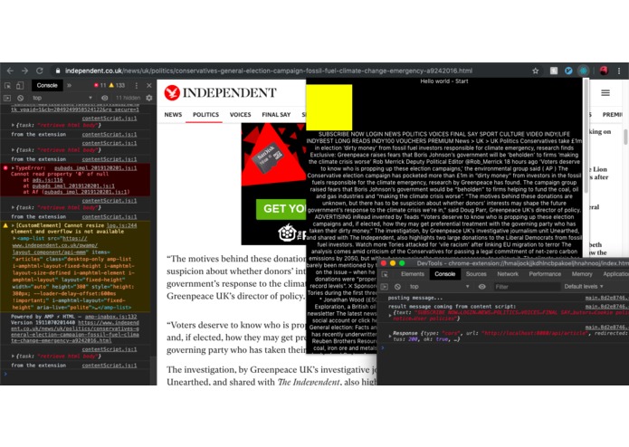 News Quality Index (The Bullsniffer) – screenshot 1