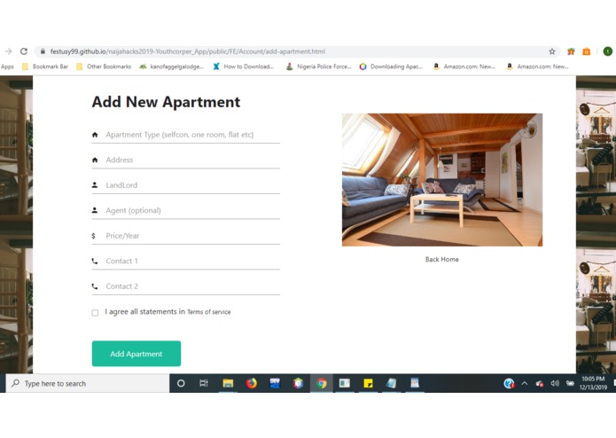 Youth Corper's (Connect and Accommodation) – screenshot 5