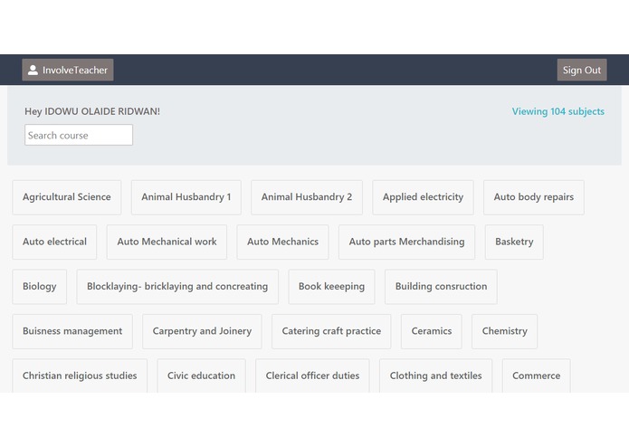 InvolveTeacher – screenshot 3