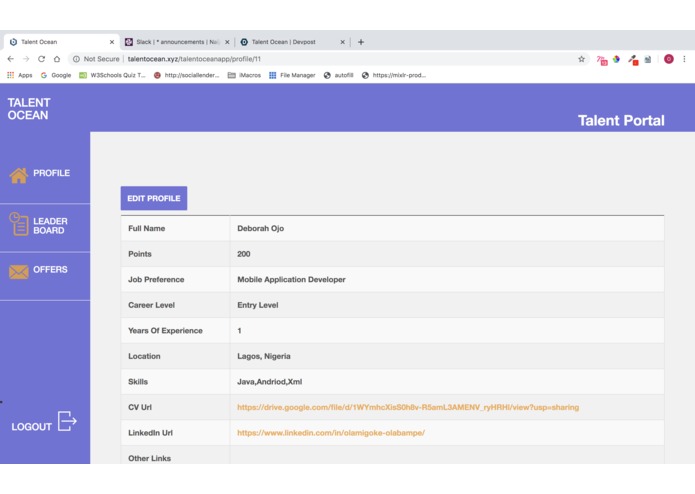 Talent Ocean – screenshot 7