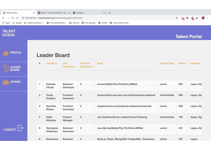 Talent Ocean – screenshot 8
