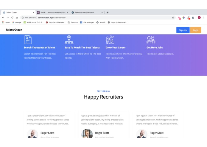 Talent Ocean – screenshot 3