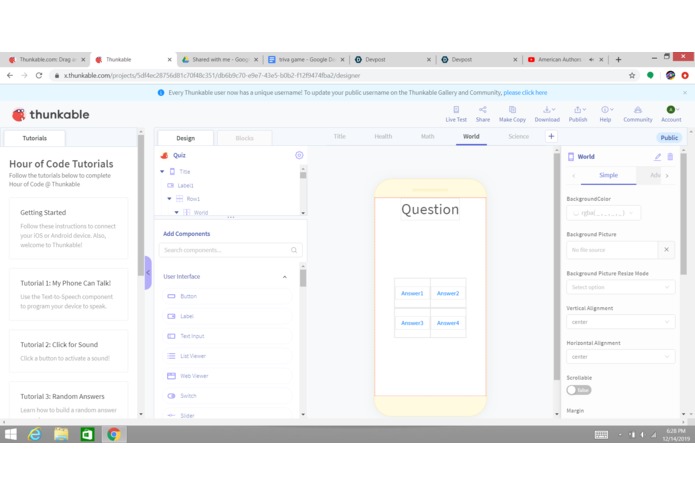 Trivia Game – screenshot 2